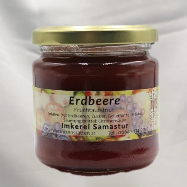 Fruchtaufstrich Erdbeere