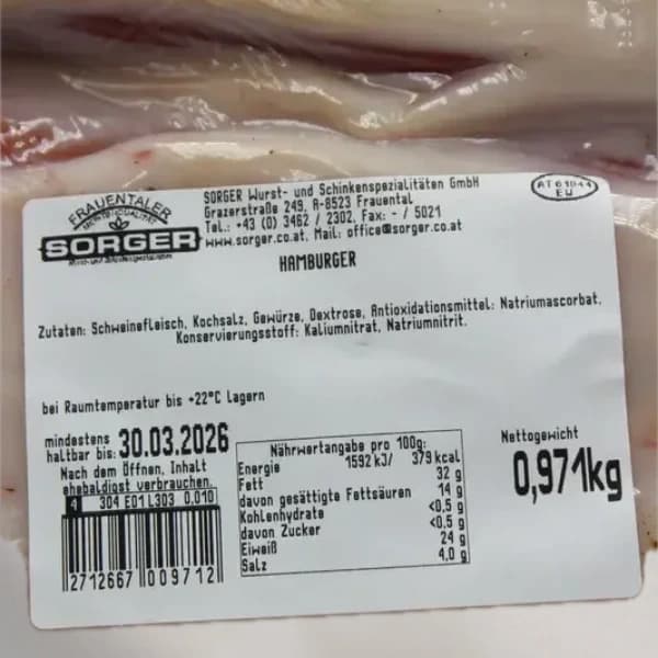 Hamburger Speck