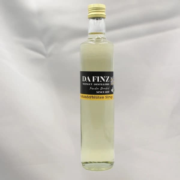 Holunderblütensirup