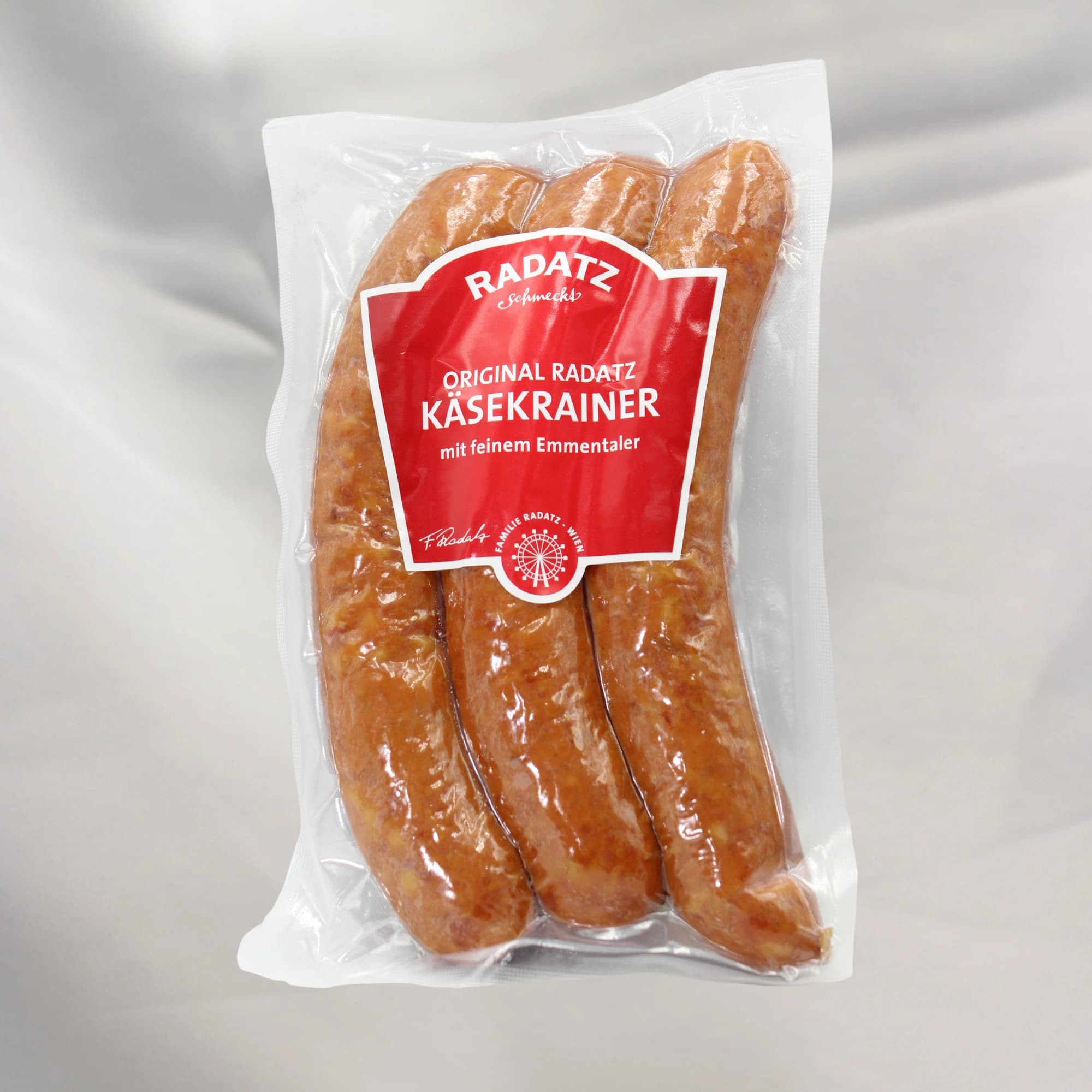 Käsekrainer mit Emmentaler