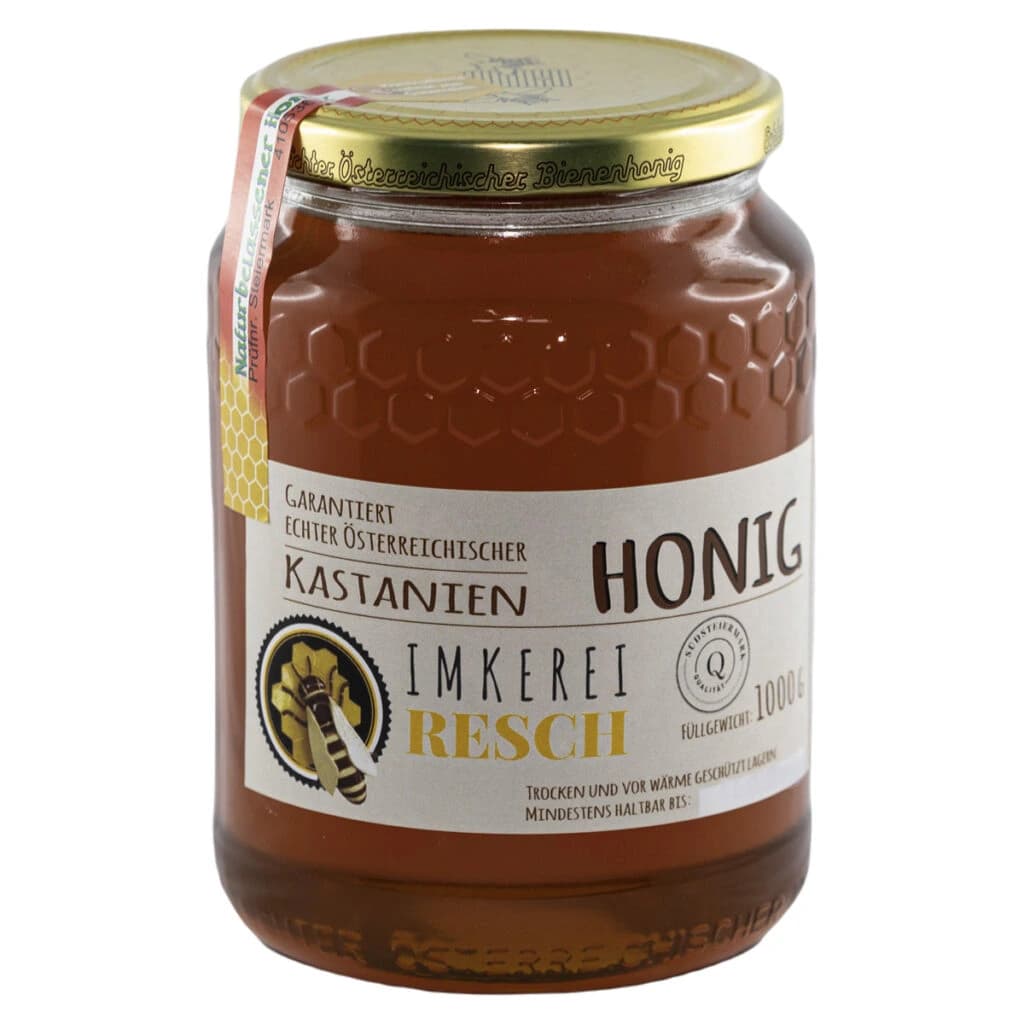 Kastanienhonig 1000g Imkerei Resch 