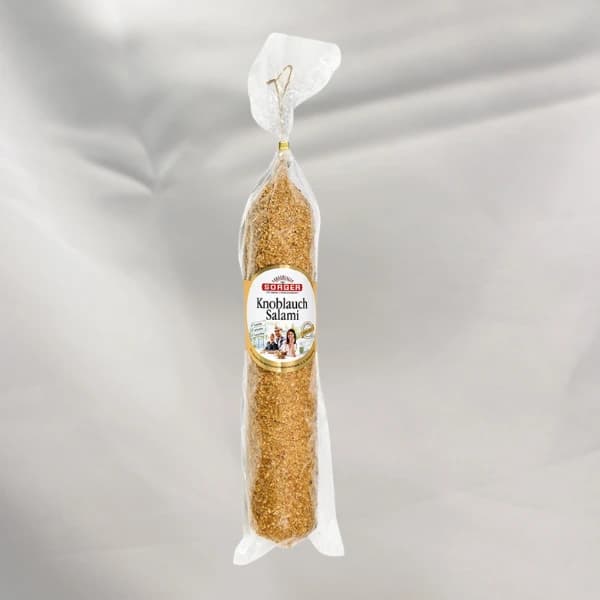Knoblauchsalami ganze Stange Sorger