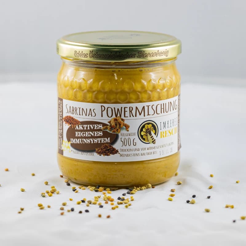Sabrinas Honig Powermischung 500g Imkerei Resch