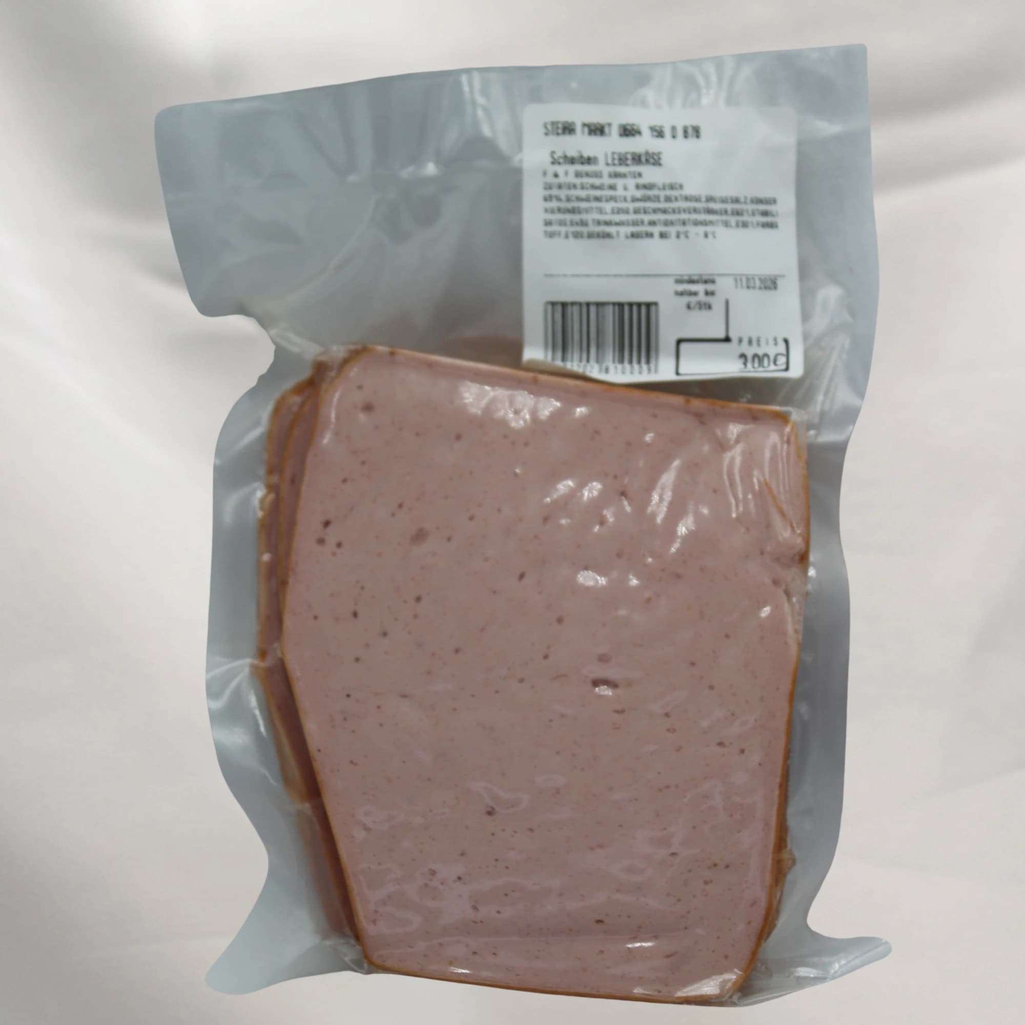 Scheiben Leberkäse