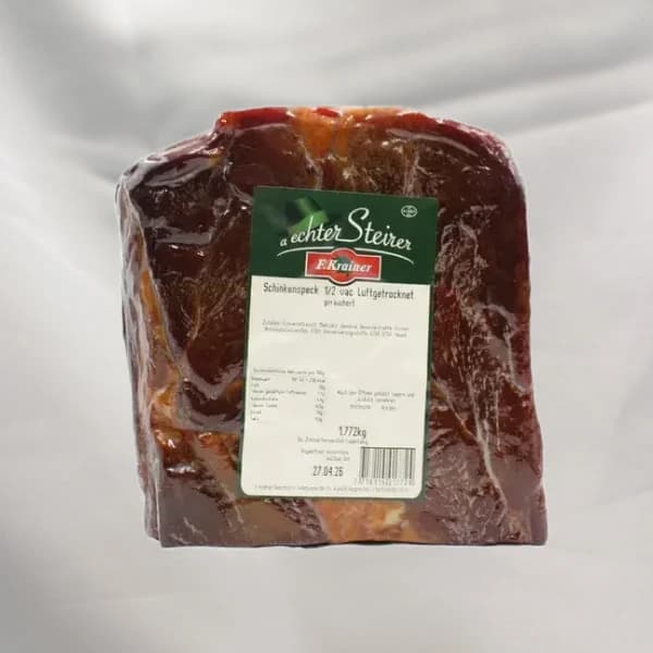 Schinkenspeck geräuchert