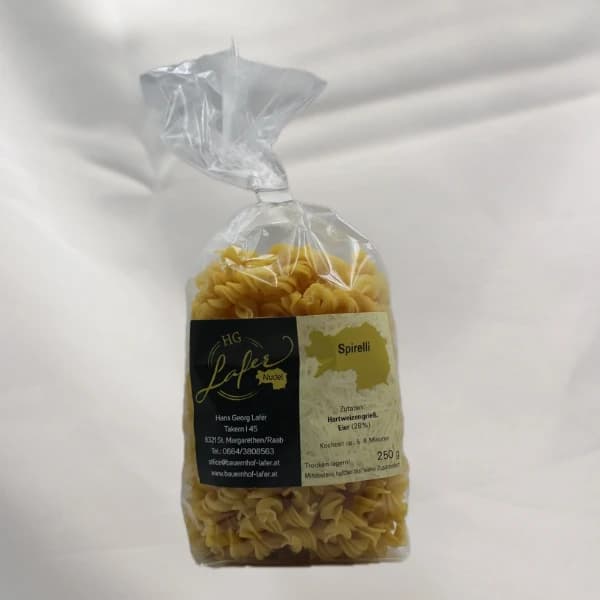 Spirelli Nudeln 250g
