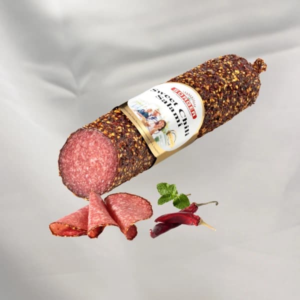 Sweet Chili Salami ganze Stange Sorger