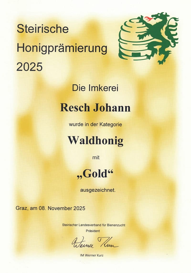 Waldhonig 1Kg Imkerei Resch