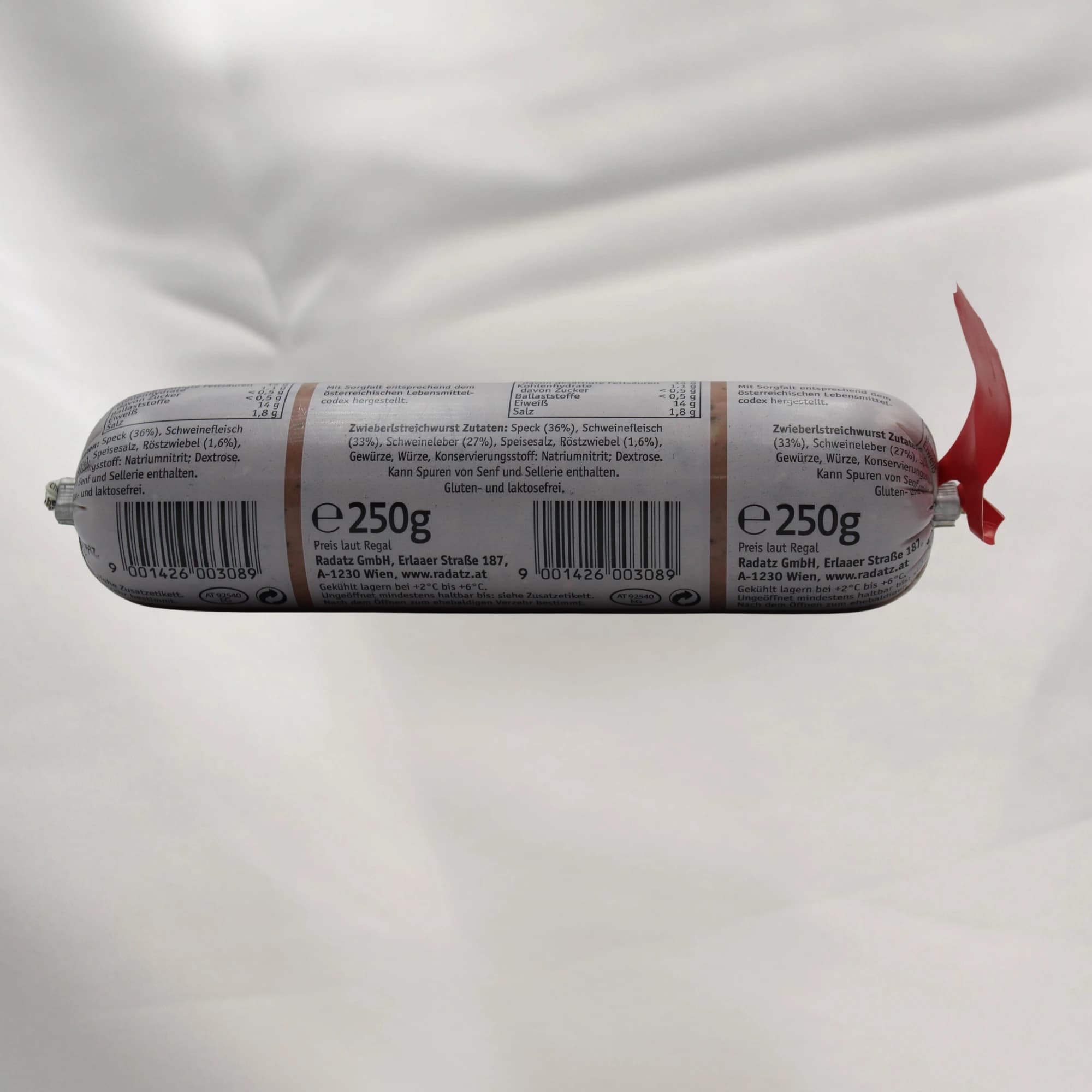 Zwiebel Streichwurst